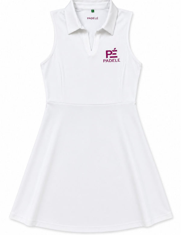 Womens Padel Dress - White