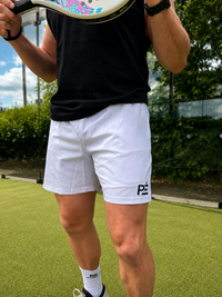 Mens Sport Shorts - White