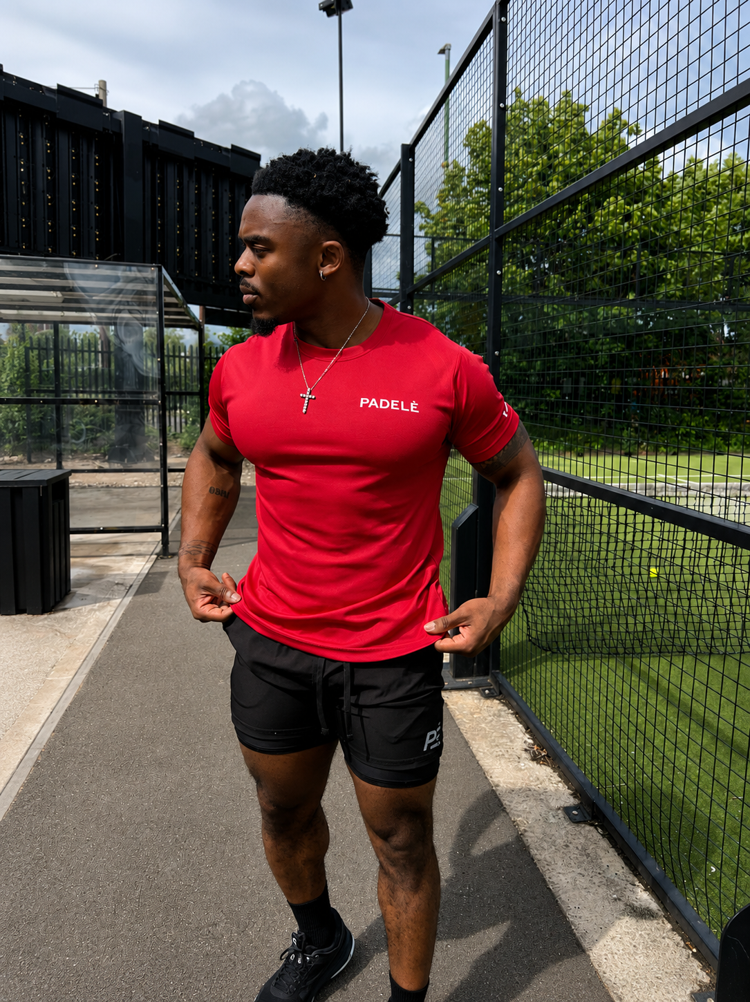 Mens Sports Top - Red