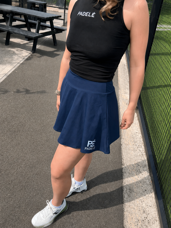 Womens Padel Skort - Navy
