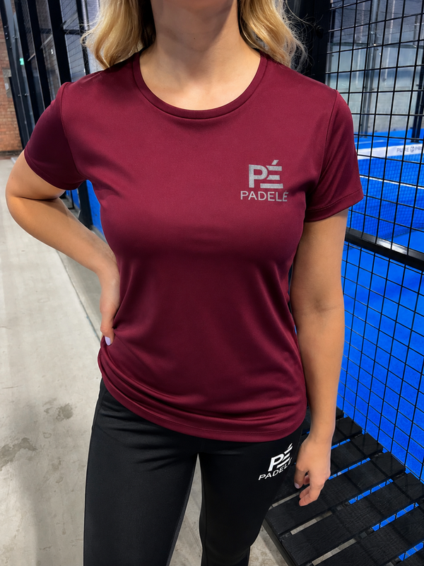 Womens Sports Top - Burgundy