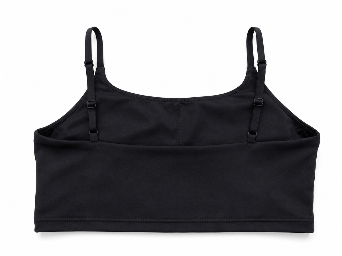 Womens Sports Bralet - Black