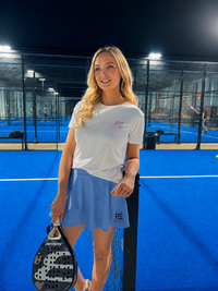 Womens Padel Skort - Blue