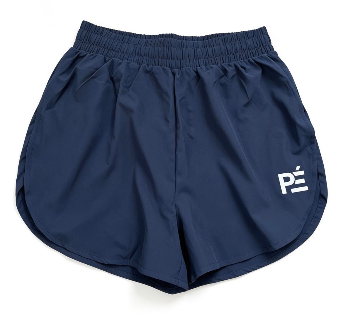Womens Sports Shorts - Navy