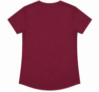 Womens Sports Top - Burgundy